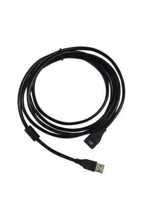 Удлинитель USB/Exployd/USB-A/2.0/чёрный/2M/Easy/EX-K-1400