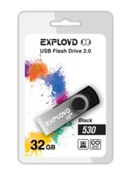 USB флэш-накопитель Exployd 32GB 530 Black