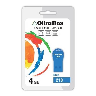 USB флэш-накопитель OltraMax 4GB 210 Blue