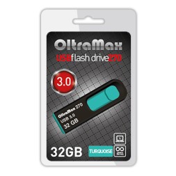 USB флэш-накопитель OltraMax 32GB 270 Turquoise 3.0