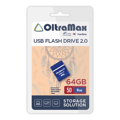 USB флэш-накопитель OltraMax 64GB 50 Blue
