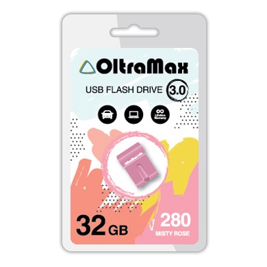 USB флэш-накопитель OltraMax 32GB 280 Misty Rose 3.0