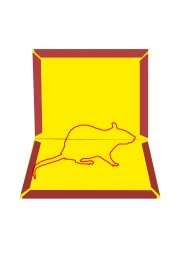 Maguse/Клеевая ловушка книжка от крыс и мышей 1шт(100шт)/15.5*21см/90гр/Base/MG-L-012