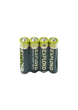 Батарейка Exployd AAA R03-4P/First/1.5В(4/60/600)EX-B-1094