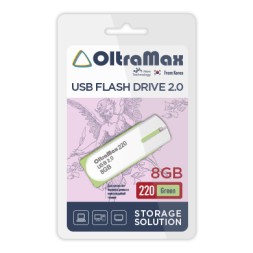USB флэш-накопитель OltraMax 8GB 220 Green