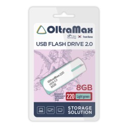 USB флэш-накопитель OltraMax 8GB 220 Light green