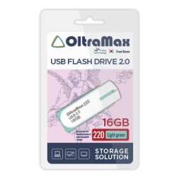 USB флэш-накопитель OltraMax 16GB 220 Light green