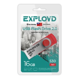 USB флэш-накопитель Exployd 16GB 530 Red