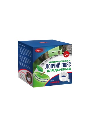 Maguse Клеевая ловушка Ловчий пояс для деревьев 1шт(96шт)/5см*5м/Force/MG-L-036