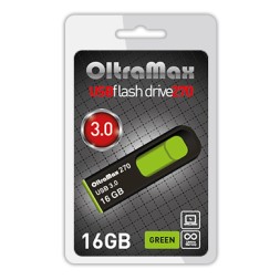 USB флэш-накопитель OltraMax 16GB 270 Green 3.0