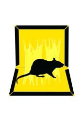 MIB /Клеевая ловушка книжка от крыс и мышей 1шт(100шт)/15.5*21см/90гр/ MIB-L-002