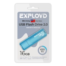 USB флэш-накопитель Exployd 16GB 620 Blue 2.0