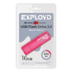 USB флэш-накопитель Exployd 16GB 620 Red 2.0