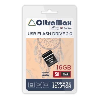 USB флэш-накопитель OltraMax 16GB 50 Black