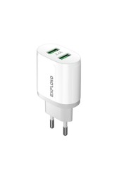 Сетевое ЗУ/Exployd/2.4A/2хUSB/белый/Easy/EX-Z-1427