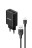 Сетевое ЗУ/Exployd/micro USB/2.4A/2хUSB/чёрный/Easy/EX-Z-1422