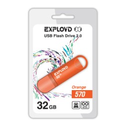 USB флэш-накопитель Exployd 32GB 570 Orange