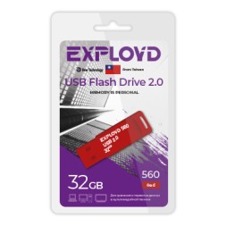 USB флэш-накопитель Exployd 32GB 560 Red
