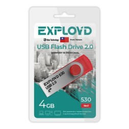 USB флэш-накопитель Exployd 4GB 530 Red