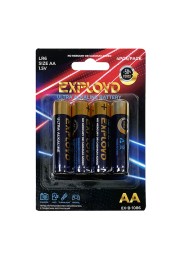 Батарейка Exployd AA LR06-4BL/Ultra Alkaline/1.5В(4/40/400)EX-B-1086