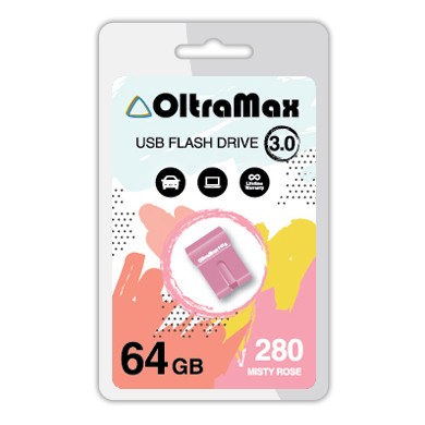 USB флэш-накопитель OltraMax 64GB 280 Misty Rose 3.0
