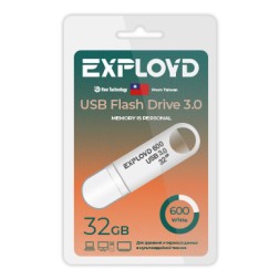 USB флэш-накопитель Exployd 32GB 600 White 3.0