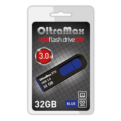 USB флэш-накопитель OltraMax 32GB 270 Blue 3.0